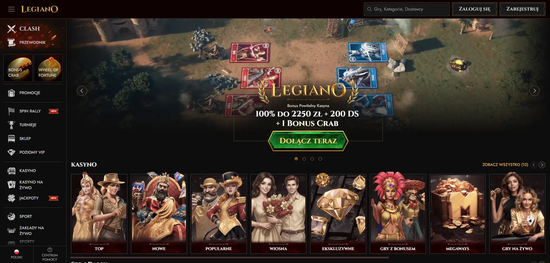 Legiano Casino Online